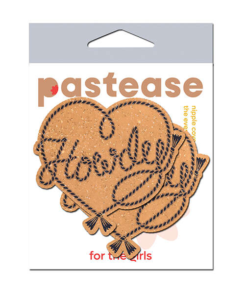 Pastease Howdy Rope Heart - Tan O/S