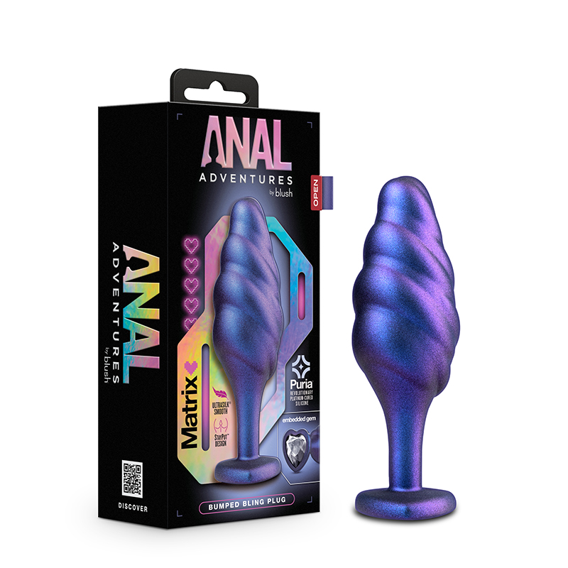 Anal Adventures Matrix BumpBlingPlug Sap