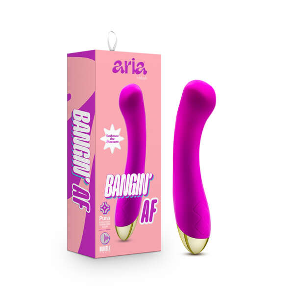 Aria Bangin AF G-Spot Vibrator Purple