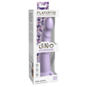 Dillio Platinum Slim Seven Dildo Purple
