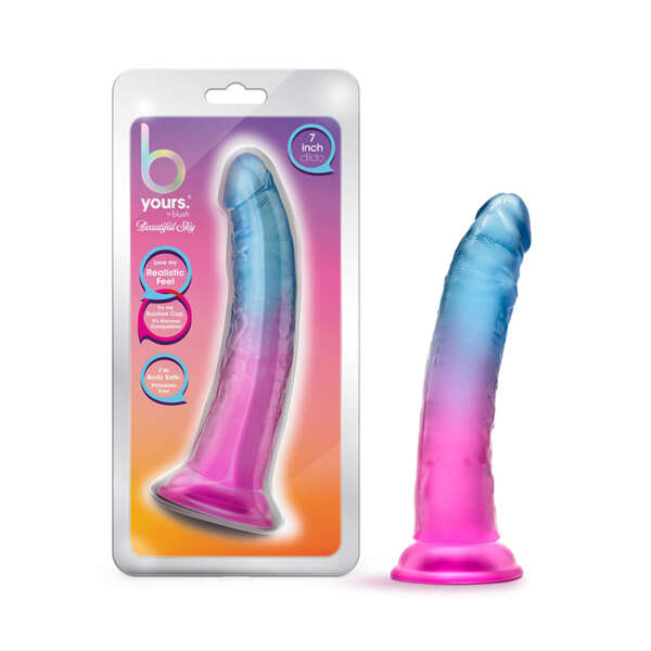 B Yours Beautiful Sky 7in Dildo Sunset