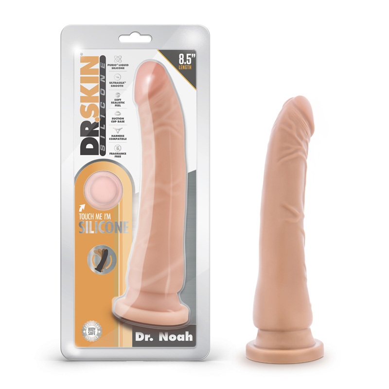 Dr. Skin Silicone Dr. Noah 8in Dildo Bge