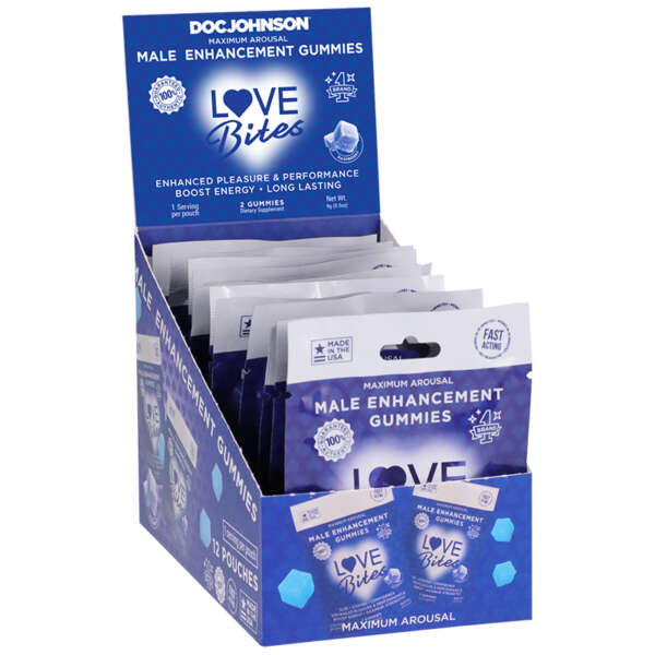 Love Bites Male Gumy 12/Pk 2/pcs pk .3oz