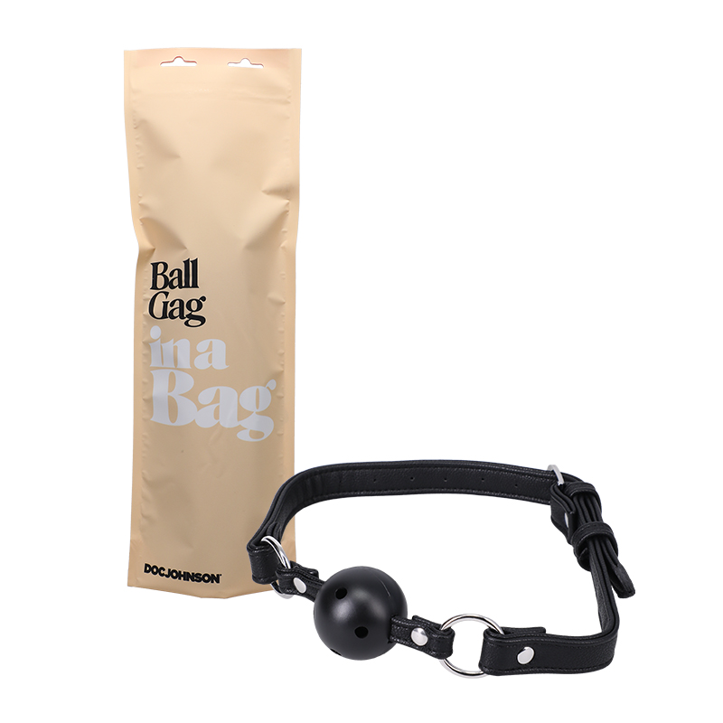 In A Bag Ball Gag Black
