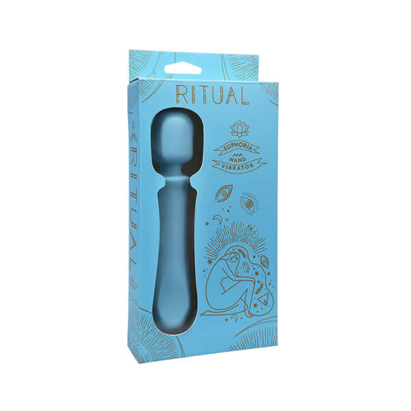 RITUAL Euphoria Recharge Sil Wand Vib Bl