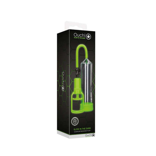 Ouch GITD ComfortBeginnerPump NeonGreen