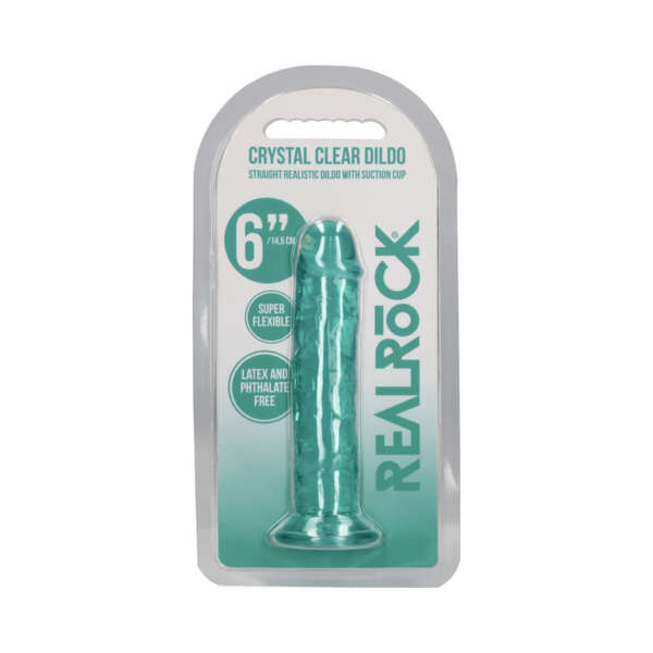 RealRock CC 6in StraightDildoNoBall Tur