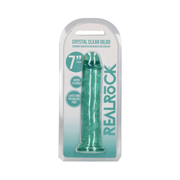 RealRock CC 7in StraightDildoNoBall Tur
