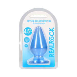 RealRock CC 4.5in Anal Plug Blue