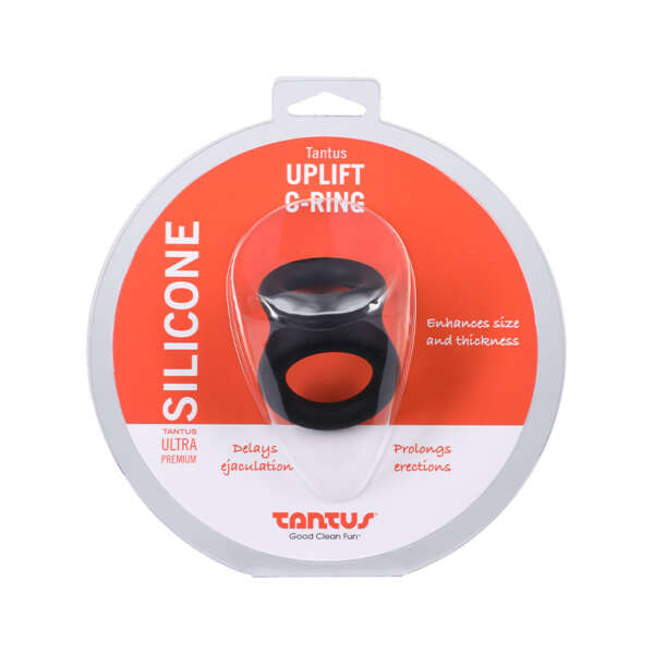 Tantus Uplift C-Ring Onyx
