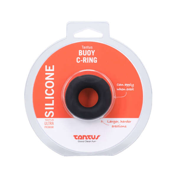 Tantus Buoy C-Ring Small Onyx