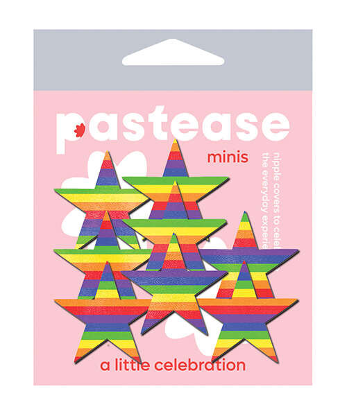 Pastease Mini Rainbow Stars - Pack of 8 O/S