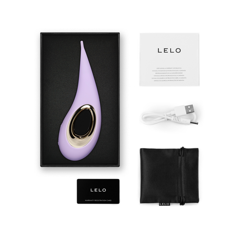 LELO DOT Elliptical Clitoral Stim Lilac