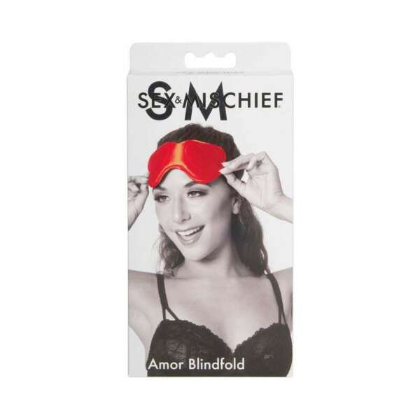 SS S&M Amor Blindfold Red