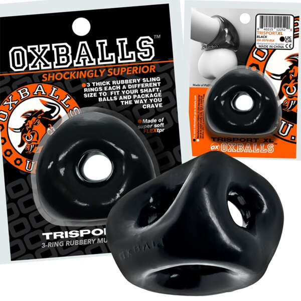 Oxballs TriSport Xl Thick 3Ring Sling Bk