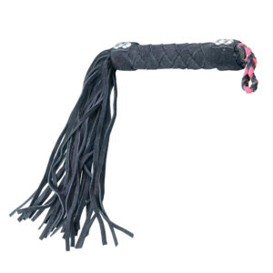 Ple'sur 15.5in Leather Flogger Black