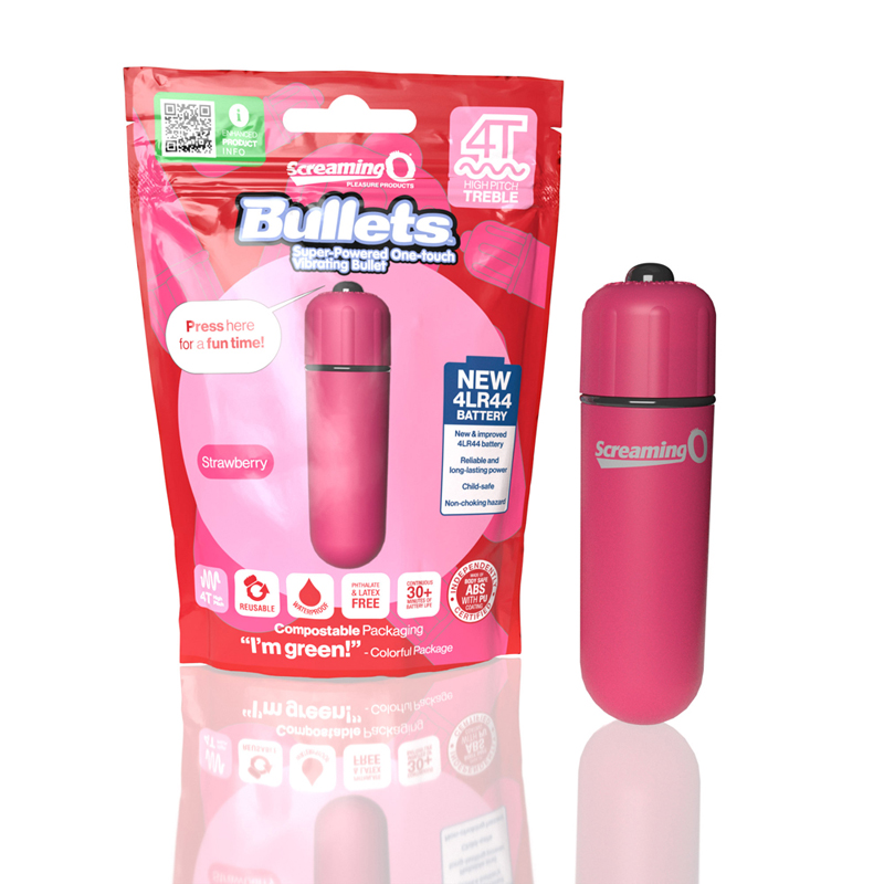 Screaming O 4T Bullet Strawberry