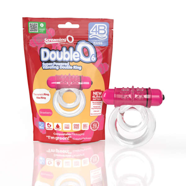 Screaming O 4B DoubleO 6 Strawberry