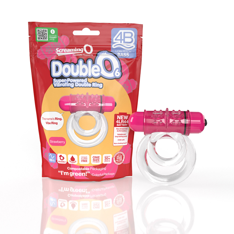 Screaming O 4B DoubleO 6 Strawberry