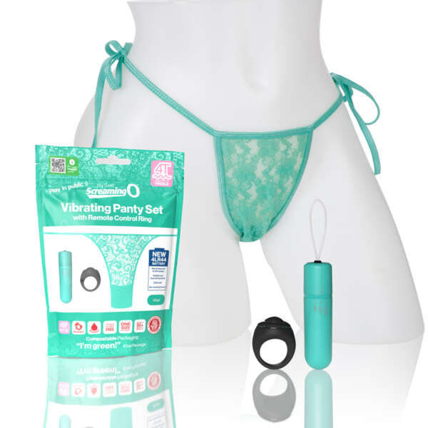Screaming O My Secret 4T Panty Vibe Kiwi