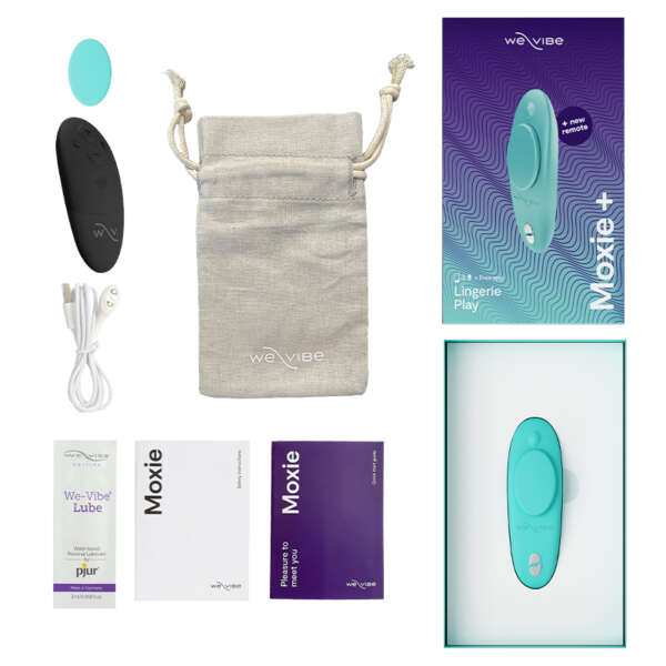 We-Vibe Moxie+ Wearable ClitVibr Teal