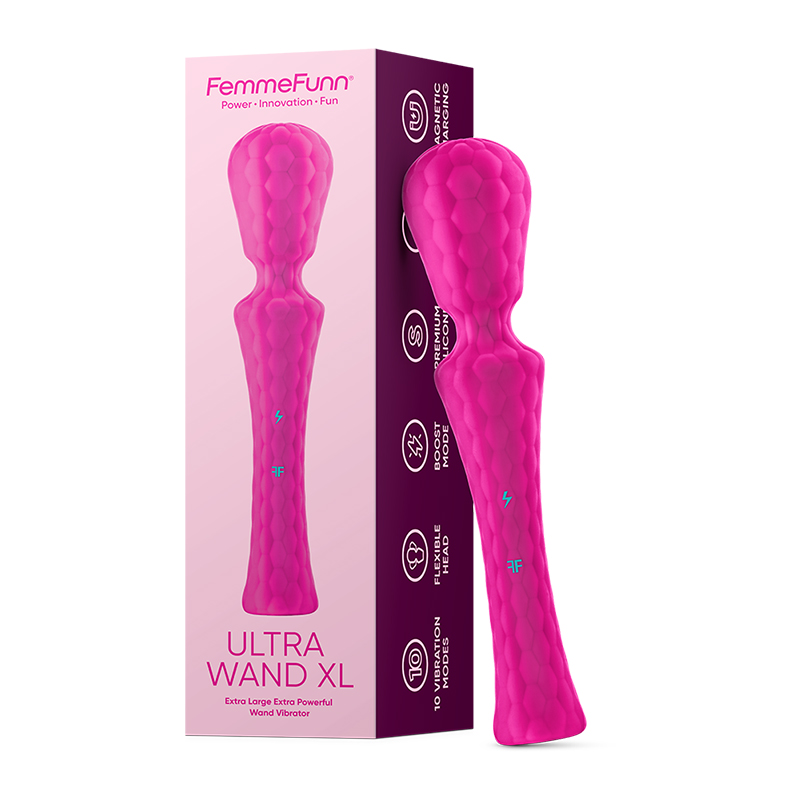 FemmeFunn Ultra Wand XL Vibrator Pink