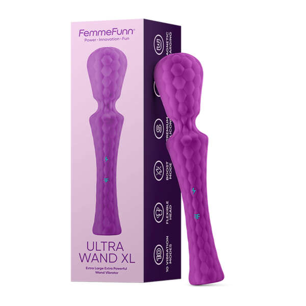 FemmeFunn Ultra Wand XL Vibrator Purple