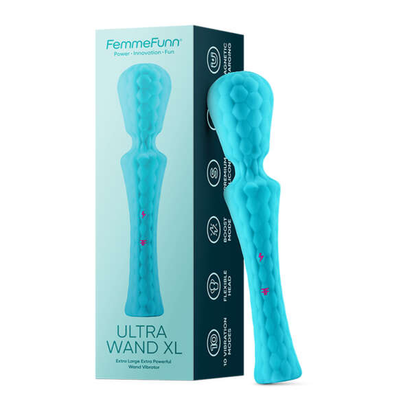 FemmeFunn Ultra Wand XL Vibrator Turquoi