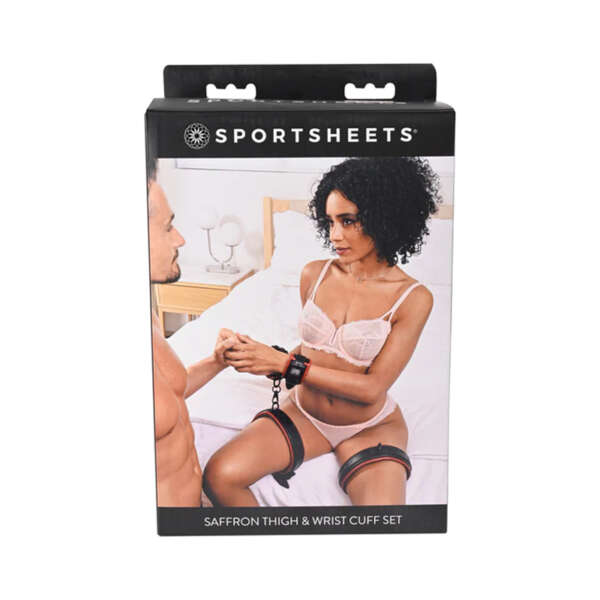 SS Saffron Thigh & Wrist Cuff Set