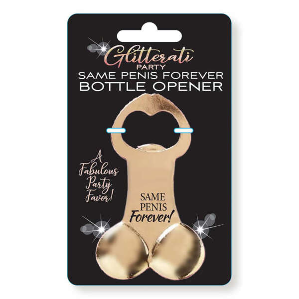 Glitterati Same Penis Bottle Opener