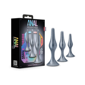 Anal Adventures Matrix Gen Plug Kit Sil