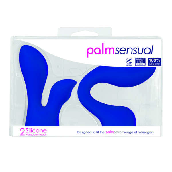 Palmpower Palmsensual Acc 2 Sili Head Bl