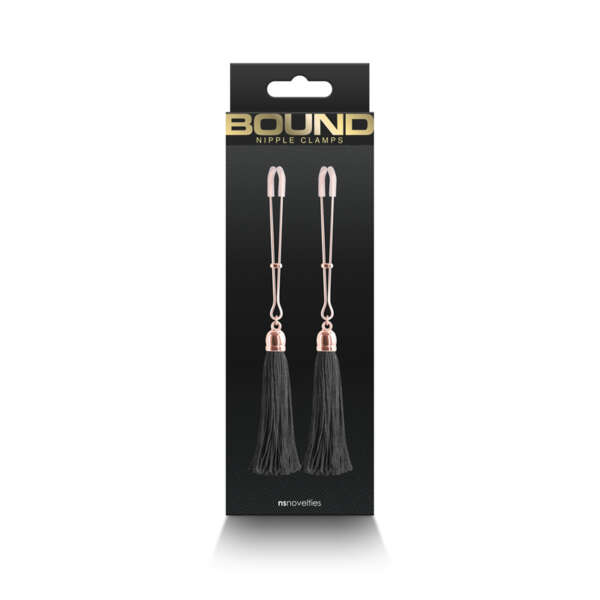 Bound Nipple Clamps T1 Black