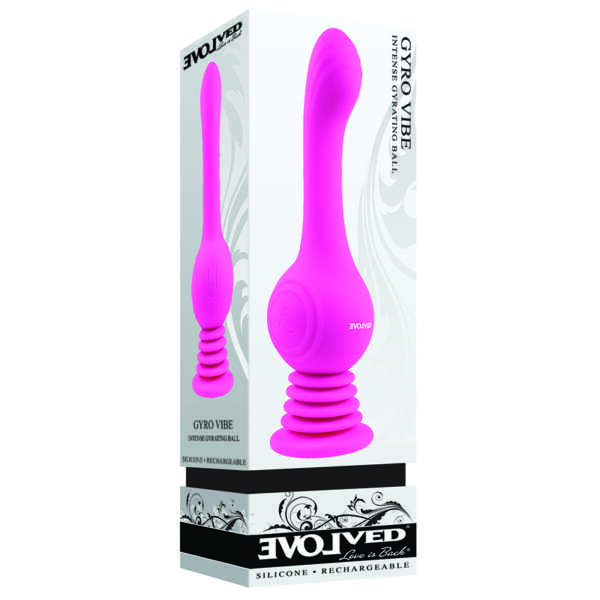 Evolved Our Gyro Vib Rechargeable Sil Pk