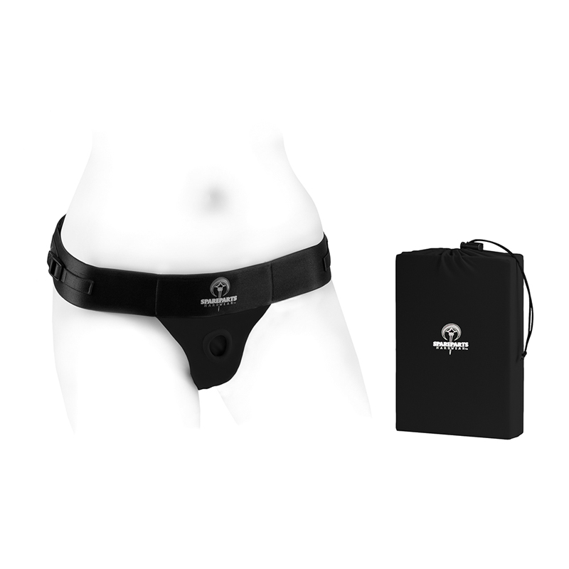 SpareParts Theo Harness Black Size B