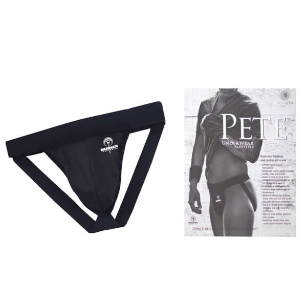 SpareParts Pete Freestyle PkJock Bk 2XL