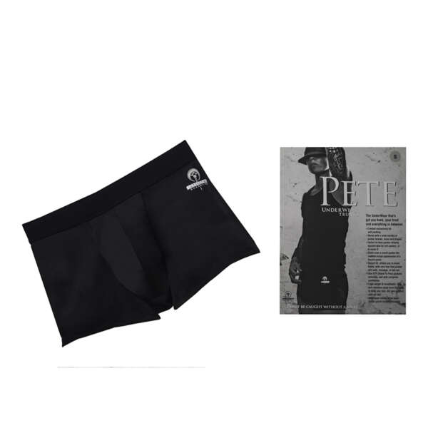 SpareParts Pete Trunks PackingUW Bk 3XL