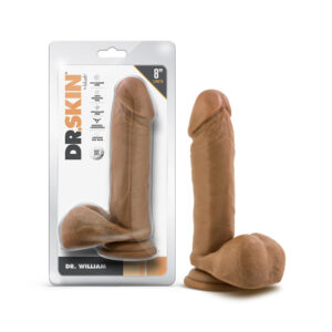 Dr. Skin Dr. William Dildo/Ball 8in Tan