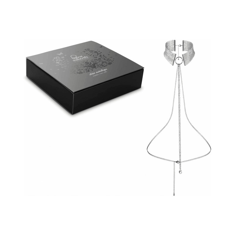 Desir Metallique Mesh Collar Silver