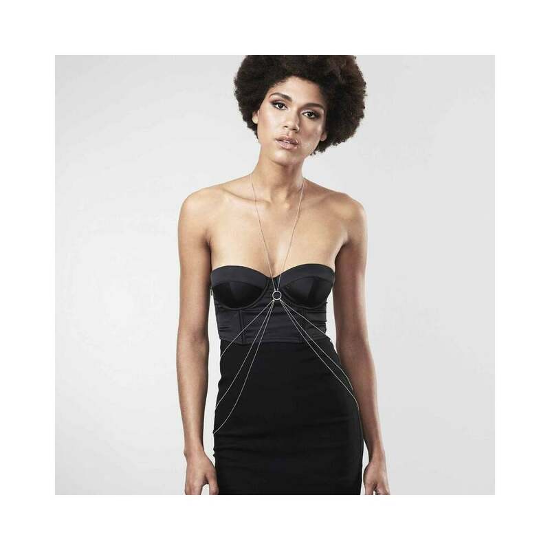 Magnifique 8 Body Chain Silver