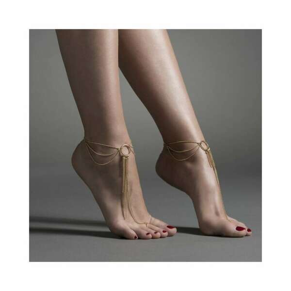 Magnifique Feet Chain Gold
