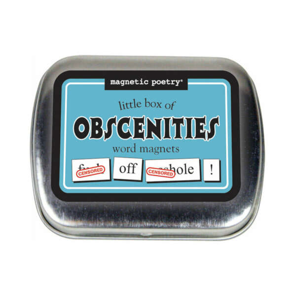 Magnetic Poetry Little Box of Obscenit