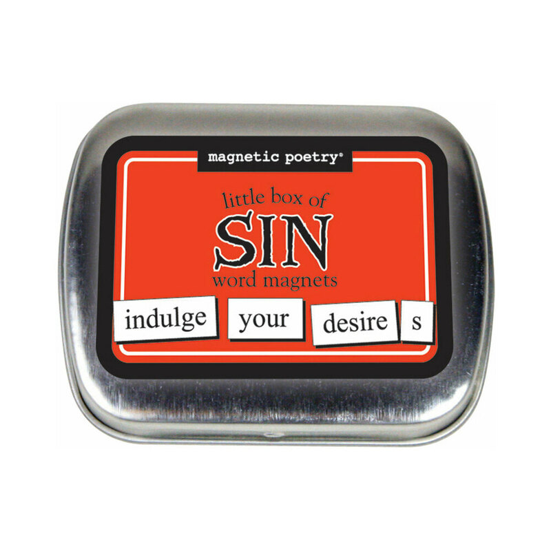 Magnetic Poetry Little Box of Sin Word