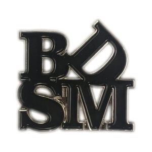 G&K BDSM Love Enamel Pin