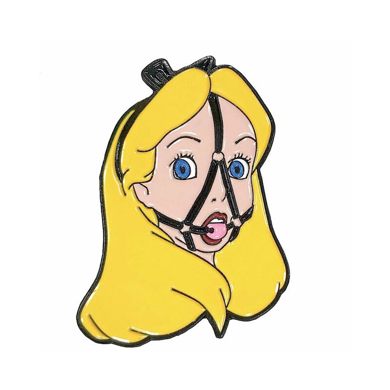 G&K Lady In Wonderland Enamel Pin