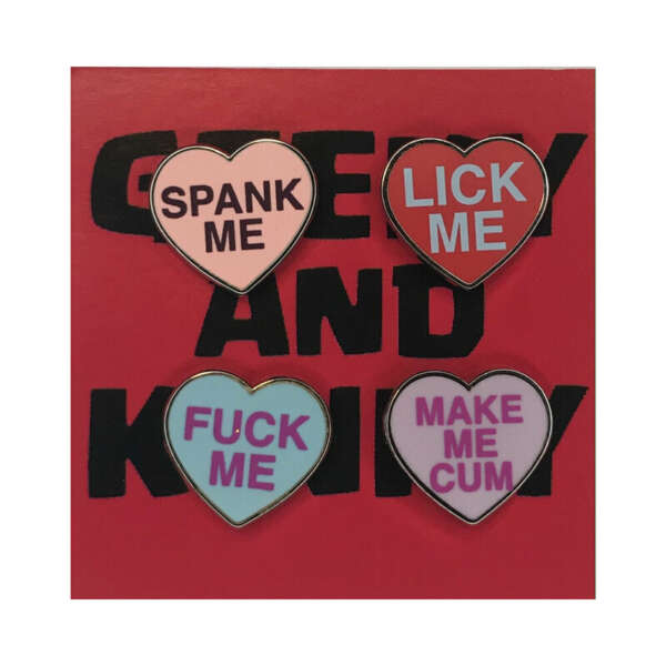 G&K Kinky Hearts Series 2 Enamel Pins