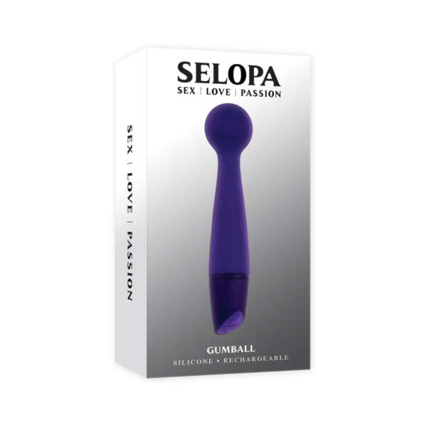 Selopa Gumball Rechargeabl Slim Wand Pu