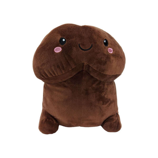 Shots Short Penis Stuffy 7.88in Brown