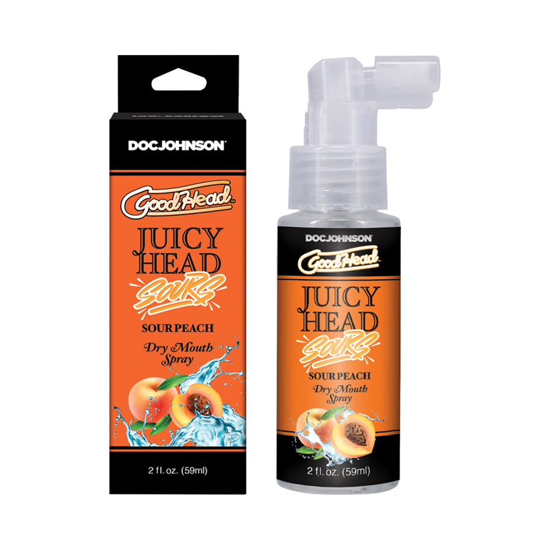 GoodHead Juicy Dry Mouth Sour Peach 2oz