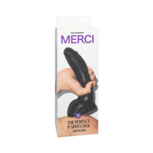Merci Perfect P-Spot Cock w/VacULock Blk